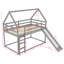 Lit superposé simple en bois massif standard Dansville par Harper Orchard
