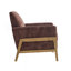 Fauteuil d'appoint à dossier capitonné Matson-857057013