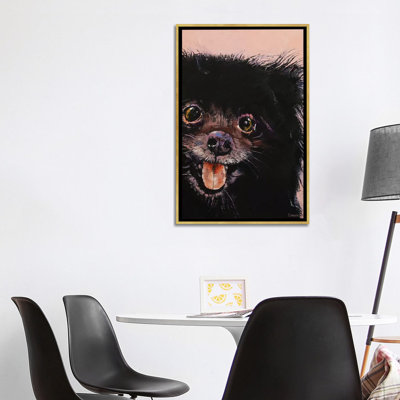 " Black Pomeranian " by Michael Creese