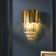 Merritt 2 - Light Dimmable Gold/Clear Flush Mount