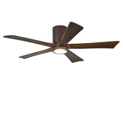 Ventilateur de plafond à 5 pales DEL avec ensemble d'éclairage inclus Irene