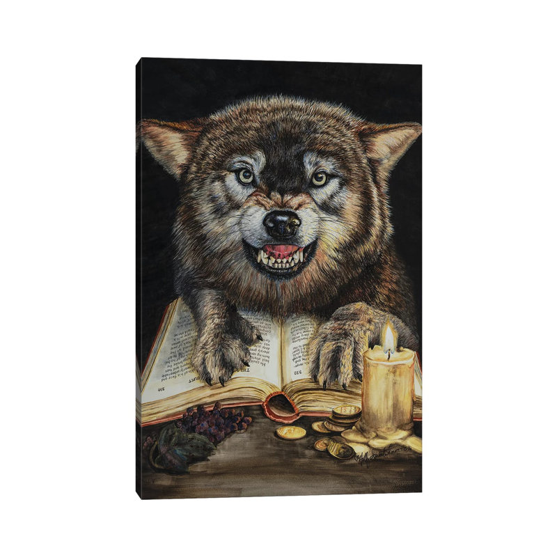 Fiction In The Flesh by Holly Simental - Wrapped Canvas Painting, 101.6 cm H x 66.04 cm W x 1.91 cm D