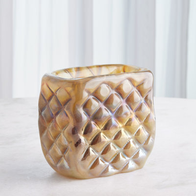Quilted Vase-Iris Gelp-Wide