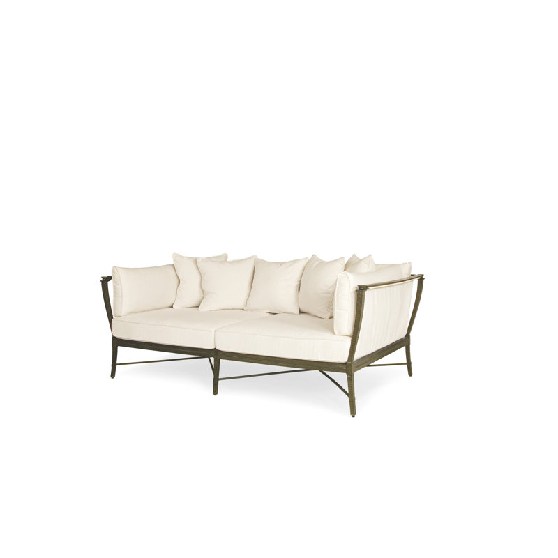 Andalusia Outdoor 2 - Seat Patio Daybed, Beige/Brown 71628L22