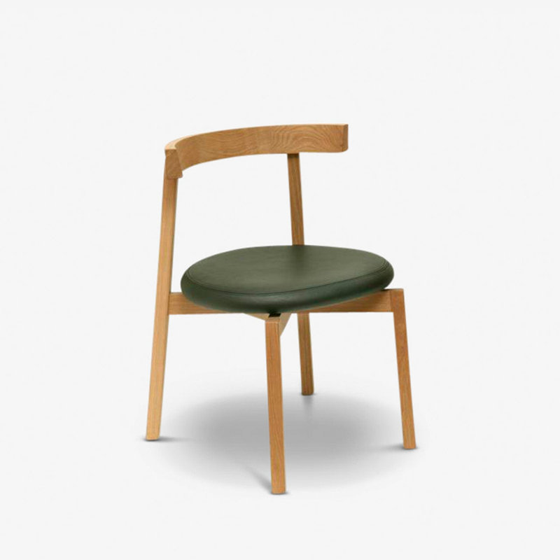 Oki-Nami Chair, Oak