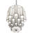 Paramount 1 - Light Nickel Powder Coat Unique/Statement Pendant