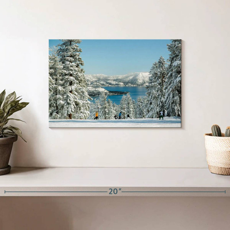 Siroe Winter Tahoe Skiing, H 8 po x l 12 po