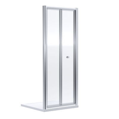 Bayswater 800mm Chrome Bi-Fold Shower Door