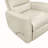 Glider Reclining Chair Swivel Motion Gray Breathable Faux Leather Upholstery Luxury Living Room Furniture, Movie Chair-421874286