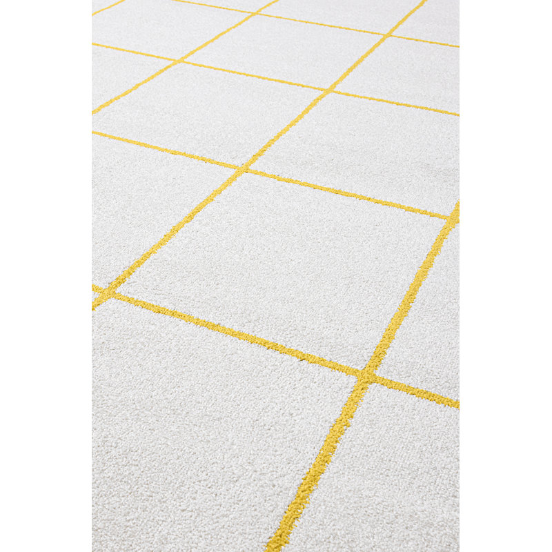 Tapis en polyester Marquaveon, Rectangle 4 pi x 5 pi 11 po