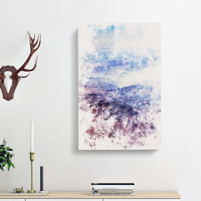 Mountain Range Adventure - Wrapped Canvas