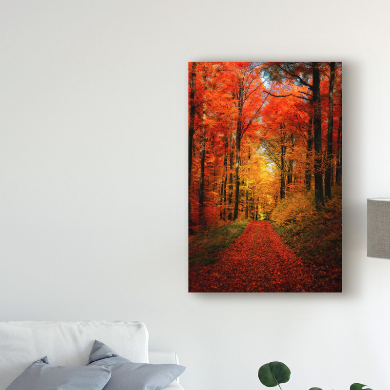 « forest jardin », reproduction de photo sur toile tendue, H 47 po x l 30 po x p 2 po