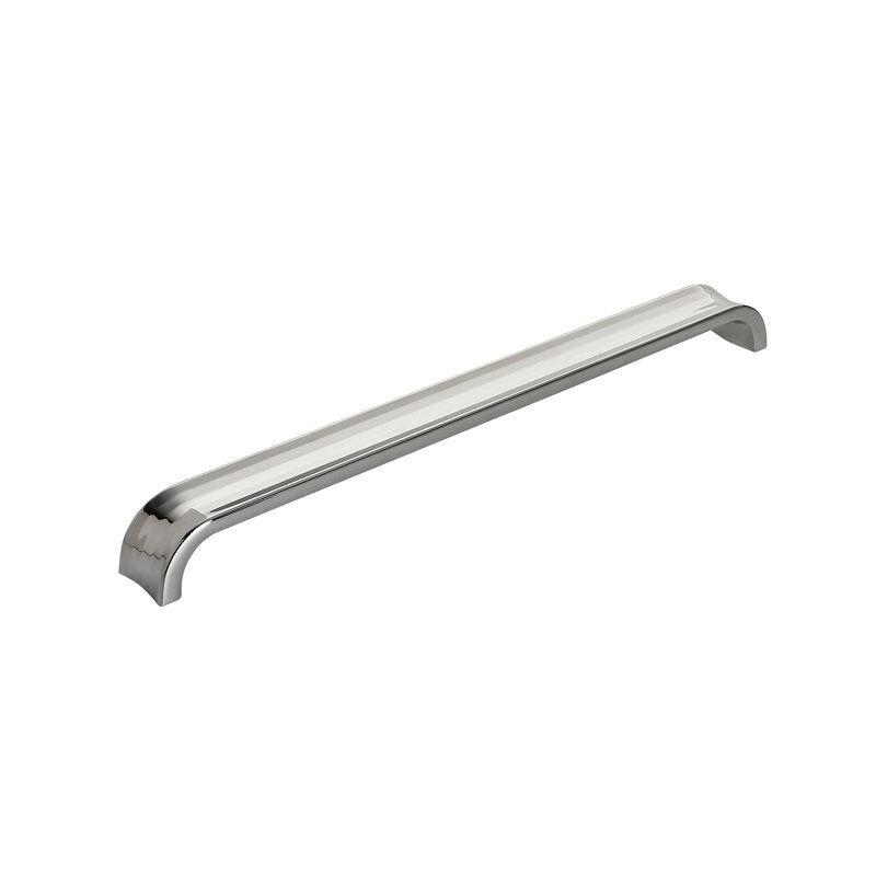 Poignée arche concentrique, Nickel poli, 10.0625"