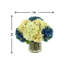 Assorted Hydrangeas Arranged in Glass Vase with Birch Sticks-213517240