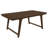 Breeyah Rectangular 79-inch Wood Dining Table Brown Oak