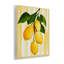 Lemons on Green Branch Wall Plaque, design by Yen