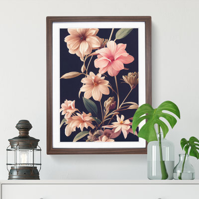 The Classic Flowers No.5 - Single Picture Frame Print