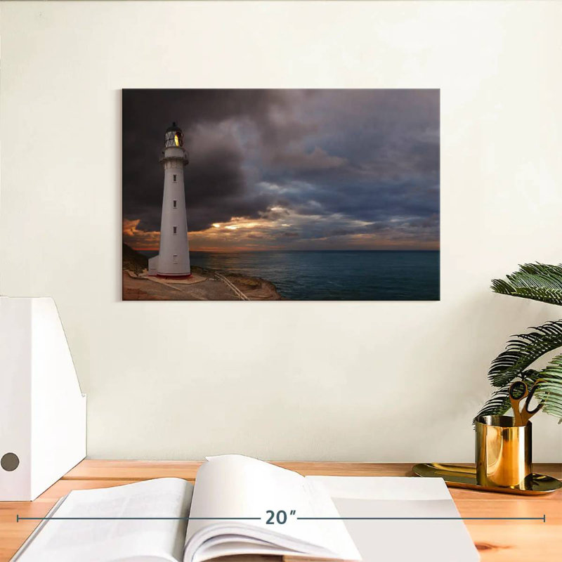 Castle point lighthouse Aletra, H 8 po x l 12 po