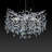 10-Light 30" Dimmable Tree Branches Crystal Linear Chandelier-400919202