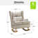 Alarise Upholstered Rocking Chair