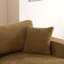 Chaise longue surdimensionnée de 56 po avec coussins assortis et pieds en métal-2007235380