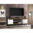 Bradley 63" TV Stand In Rustic Brown And White-1511579403