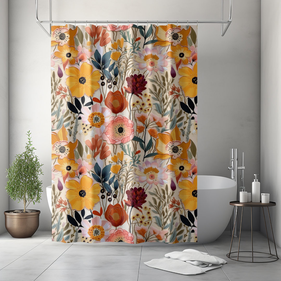 Yoann Shower Curtain East Urban Home 