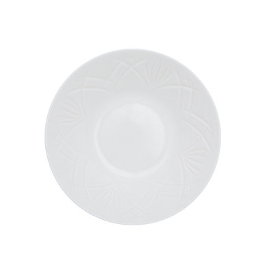 20cm Porcelain China Deep Plate