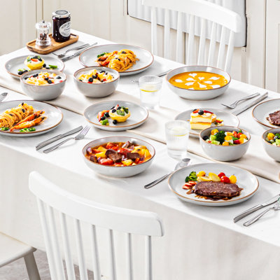 NYMPH Piece Dinnerware Set - Service for 4