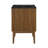 Bosse 24" Freestanding Bathroom Vanity in Brown Oak with Black Sink Top-105940851-121676151-105940852