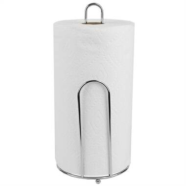 Kamenstein Upright Paper Towel Holder 7x14 (Stainless Steel)