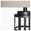 Ensemble de 2 lampes de table modernes en verre avec ports USB et ports de type C, lampes de chevet à chevet à intensité variable à 3 voies pour la chambre à coucher et le salon, noir