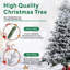 Arbre de Noël pin floqué-1426264062