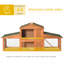 Duwayne Weather Resistant Small Animal Hutch