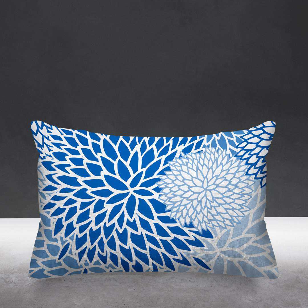 Arlo Floral Burst Indoor/Outdoor Throw Pillow ULLI HOME