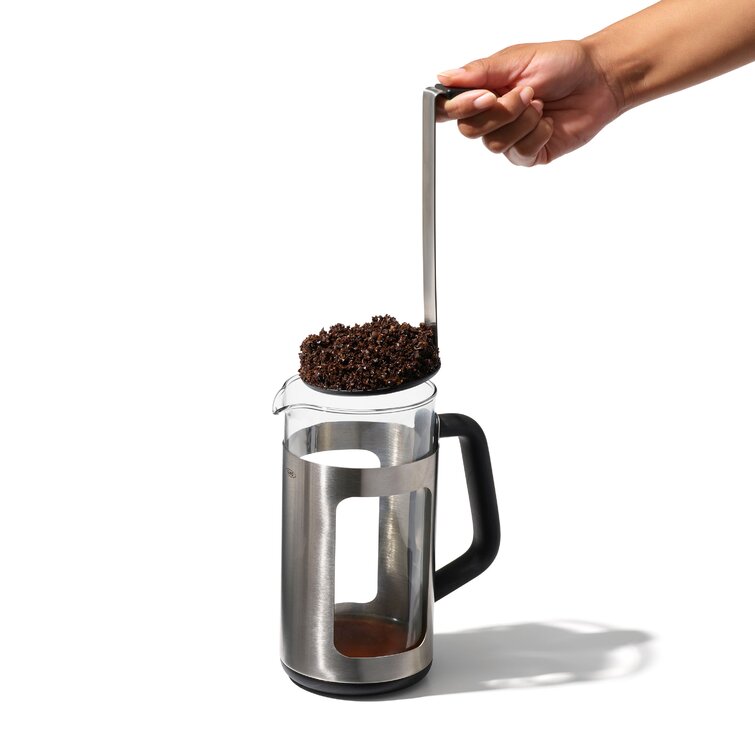 OXO BREW 8 Cup French Press With Grounds Lifter 32 Oz Capacity 11294500  Read Des