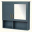 Armoire de toilette 2 en 1, armoire à pharmacie murale de 30 pouces avec tablettes réglables et portes à fermeture douce, miroir haute définition avec rangement pour meuble-lavabo de salle de bain-860677877