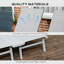 Double chaise longue inclinable 62,25 po Idolina