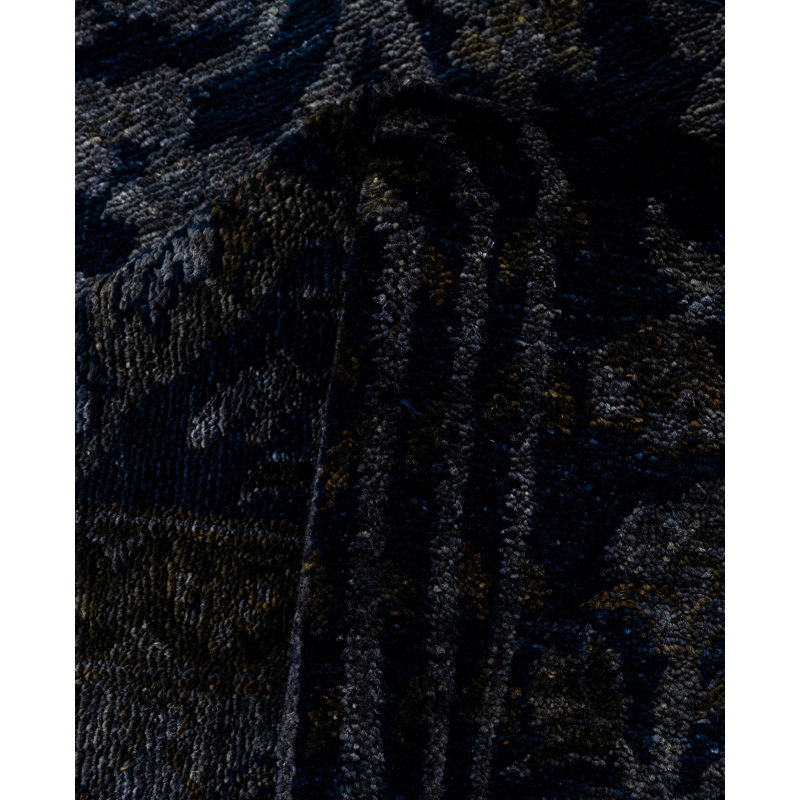 Overdyed One-of-a-Kind 6' 1" X 8' 10" Hand Knotted Area Rug