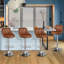 Height Adjustable Swivel Bar Stool-1619740324