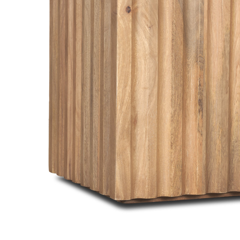 Table de bout en bois massif Maverick