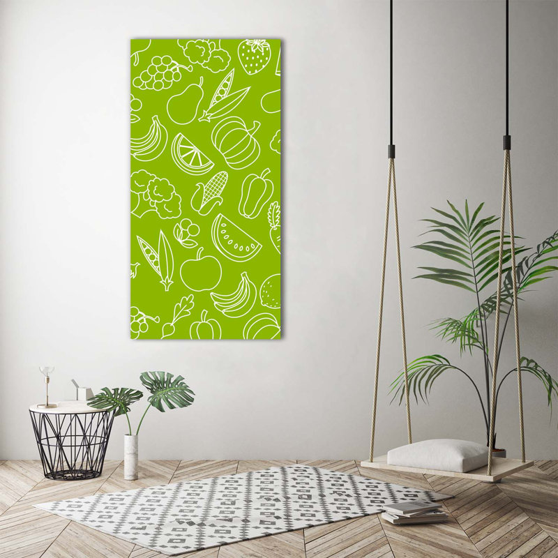 Vegetables And Fruits - Wrapped Canvas Print