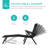 Jimell Outdoor Metal Chaise Lounge-14204036-14204046