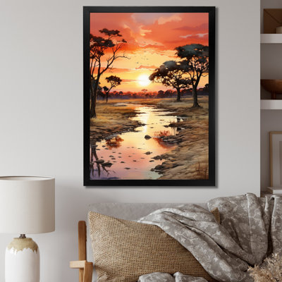 Alsey, coucher de soleil africain Oasis II