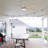 Vaczon 52" 5 - Blade Modern Ceiling Fan with 3CCT LED Lights and Remote Control-571703629