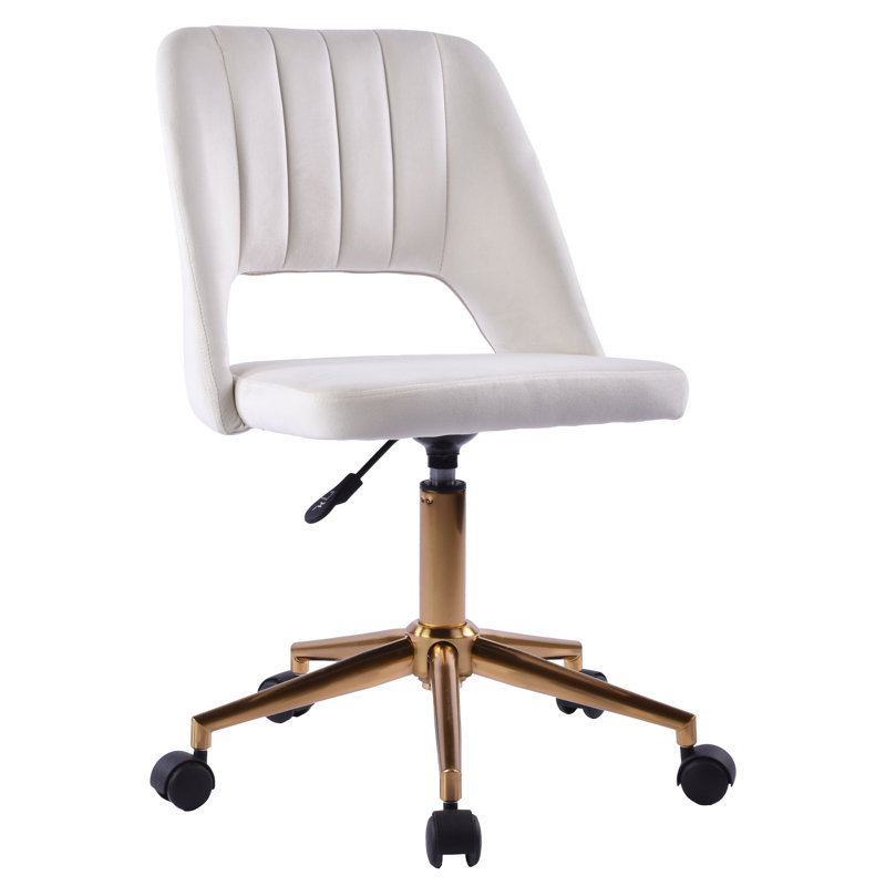 Fauteuil de coiffeuse Maya, Blanc
