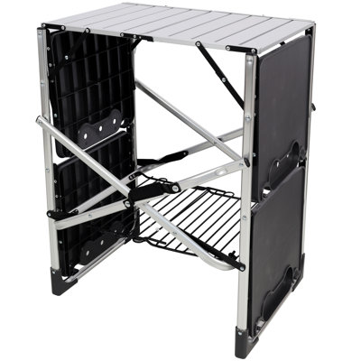Side Table Portable, Folding Ideal for Outdoor, Camping, Picnic