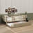 Rustic Wooden Daybed With Underbed Trundle And Protective Fence-Style Guardrails-541746096