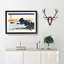 Shichiri Beach by Katsushika Hokusai - Picture Frame Painting Print-55619028-55619029