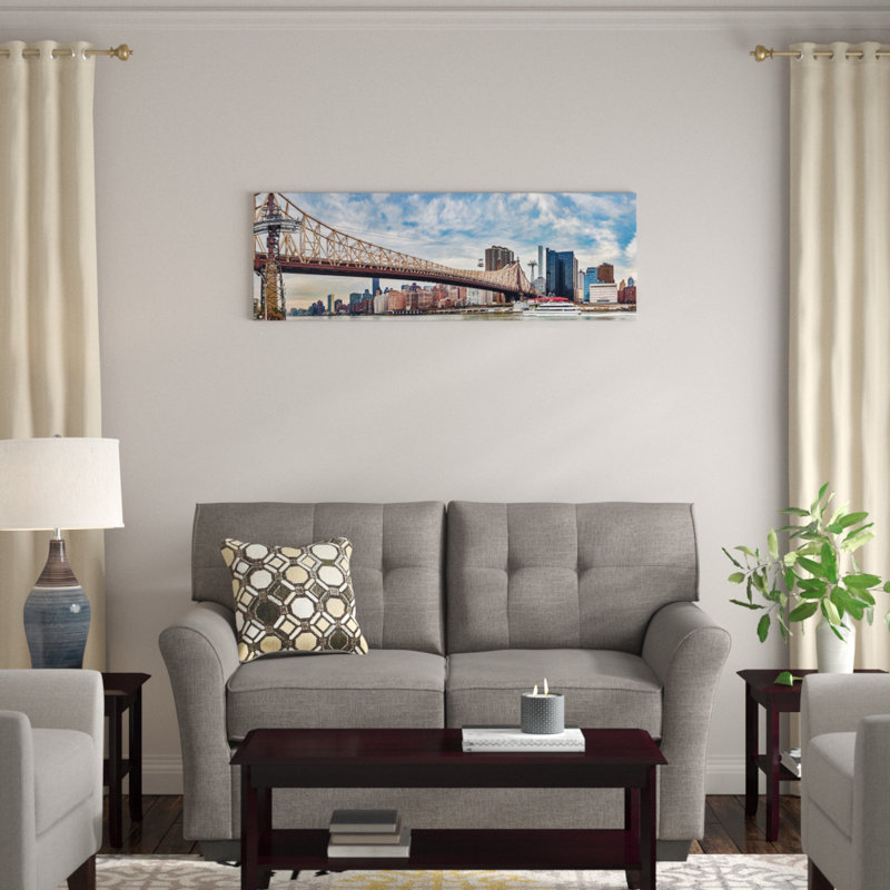 Reproduction de photo sur toile, H 12 po x l 36 po x P 1,5 po, Toile tendue